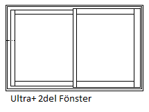 Ultra + Skjufönster 2-del